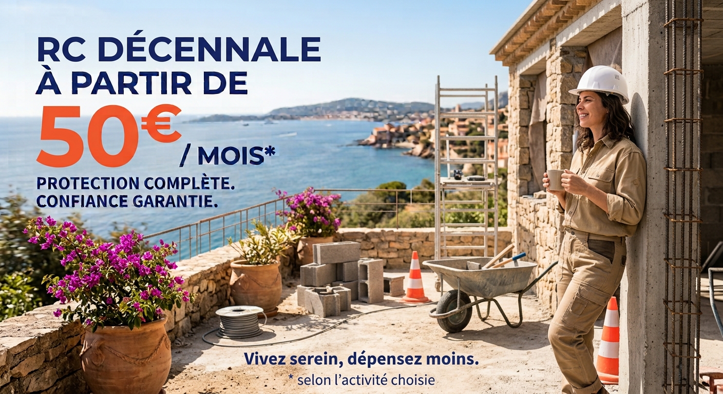 Devis RC décennale gratuit à Nice - Alpes Assurance